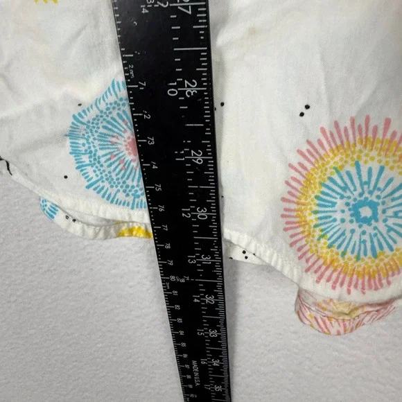 RVCA Luke Pelletier Fireworks AOP Short Sleeve Pocket Button Shirt Mens XL - Picture 6 of 8